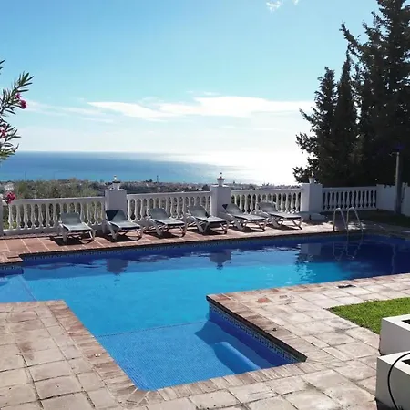 וילה Gran Con Vistas Al Mar Y Piscina Privada מאלגה